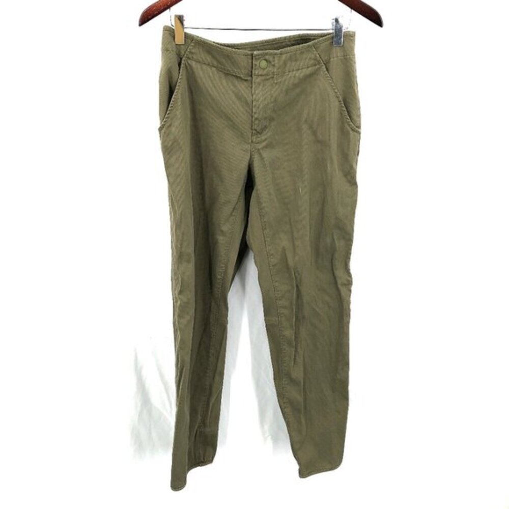 Mountain Hardware pants cotton blend flat front pockets outdoor hiking 4 regular